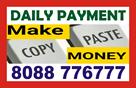 make daily income | copy paste work |