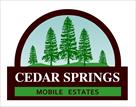 cedar springs mobile estates