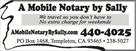 a mobile notary by sally