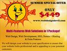 website design and develop summer offer hurry up