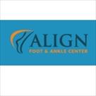 align foot ankle center