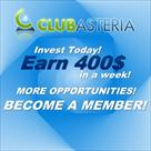 enjoy and earn with “club asteria”