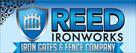reed ironworks iron gate and fence co