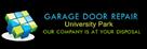garage door repair university park