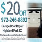 garage door repair highland park tx