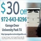 garage door university park tx
