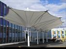 tensile fabric structure canopy manufacturer
