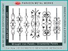 wrought iron components panels