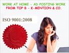 simple homebased ads posting work call 9898665104