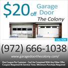 garage door the colony