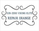 sub zero viking elite repair orange