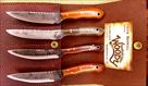 woody handmade knives