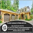 plano garage spring repair