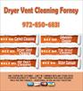 dryer vent cleaning forney tx