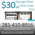 garage door clear lake city