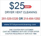 911 dryer vent cleaning houston tx