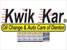 kwik kar oil change auto care of denton