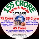 indian email database indian mobile number databas