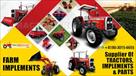 tractors and implements for sale