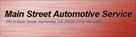 automotive repair vehicle repair services