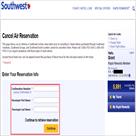 southwest airlines flight change and cancellation