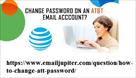 how to change password on at t yahoo email